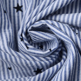 Seersucker Stripes with Stars