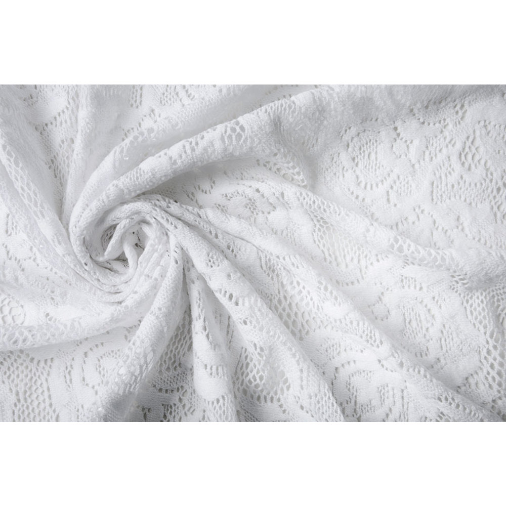 Cotton Lace Sofie White - YES Fabrics