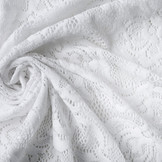 Baumwolle Spitze Sofie Weiß