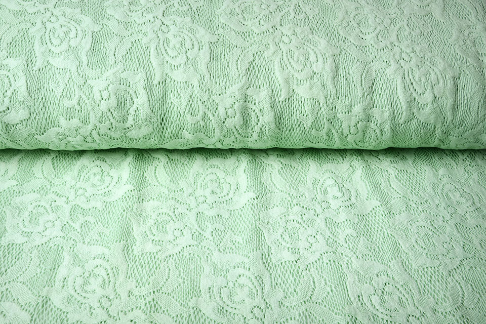 Cotton Lace Sofie Mint Green