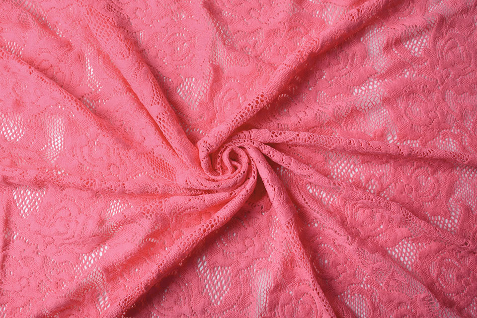 Cotton Lace Sofie Fuchsia