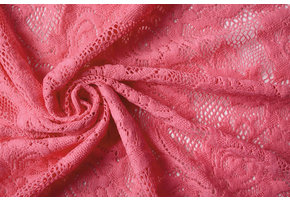 Baumwolle Spitze Sofie Fuchsia