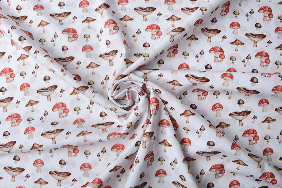 100% Digital Cotton Mushrooms