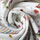 Double Gauze Fabric Patchwork Colibrie