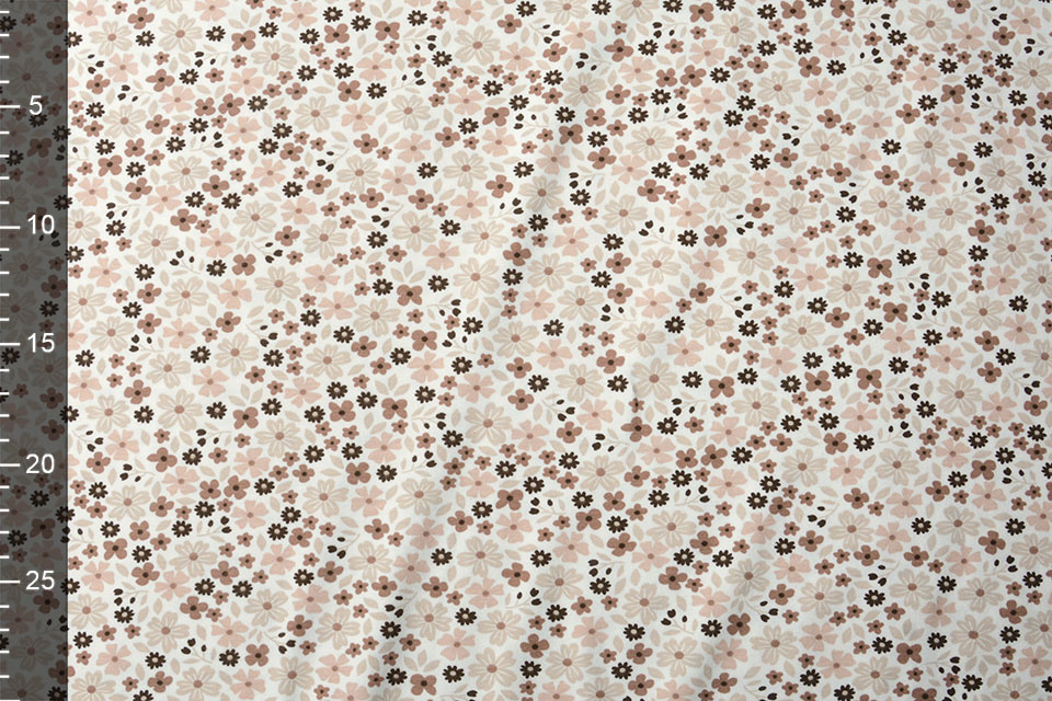 Cotton Jersey Cosmos Flower