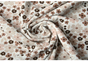 Cotton Jersey Cosmos Flower