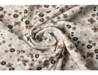 Baumwolljersey Cosmos Blume