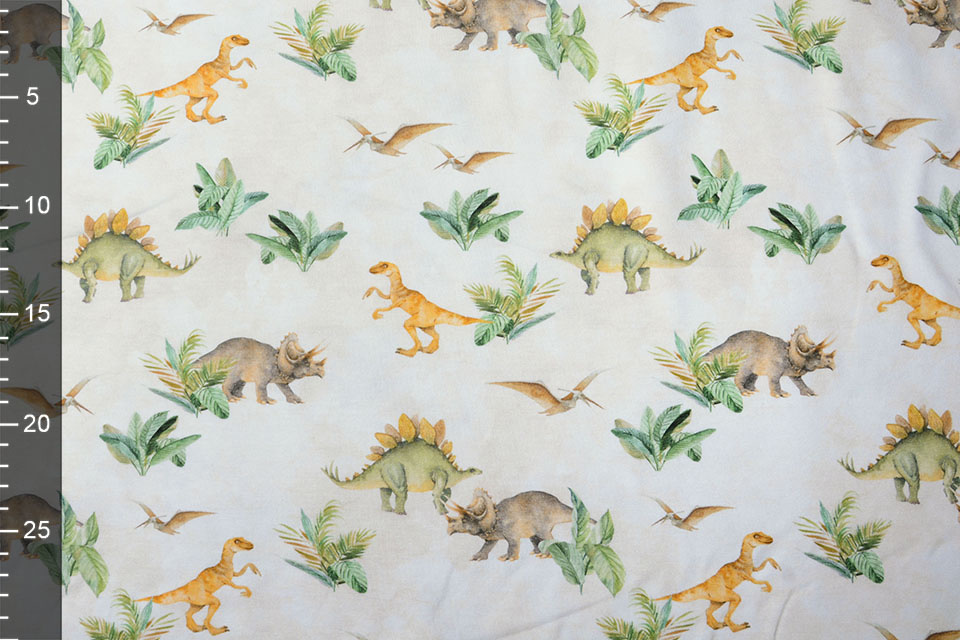 Cotton Jersey Dino