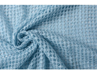 Crochet Lace Sequins Leonie Baby Blue