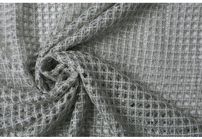 Crochet Lace Sequins Leonie Silver