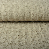 Jersey Gebreid Beige