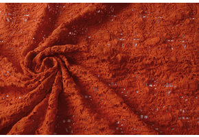 Jersey Gebreid Donker Oranje