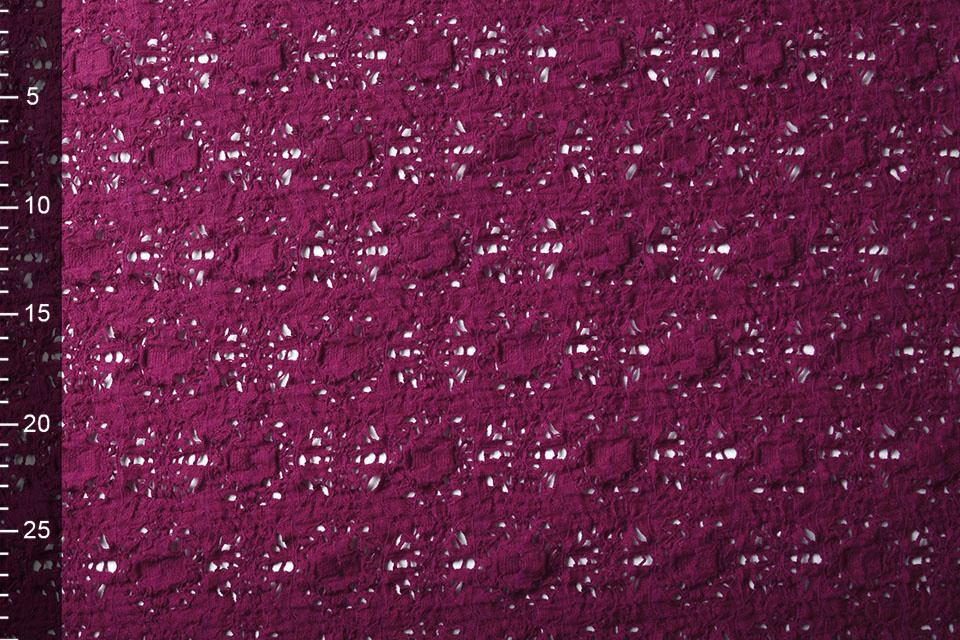 Jersey Gestrickt Alpenveilchen