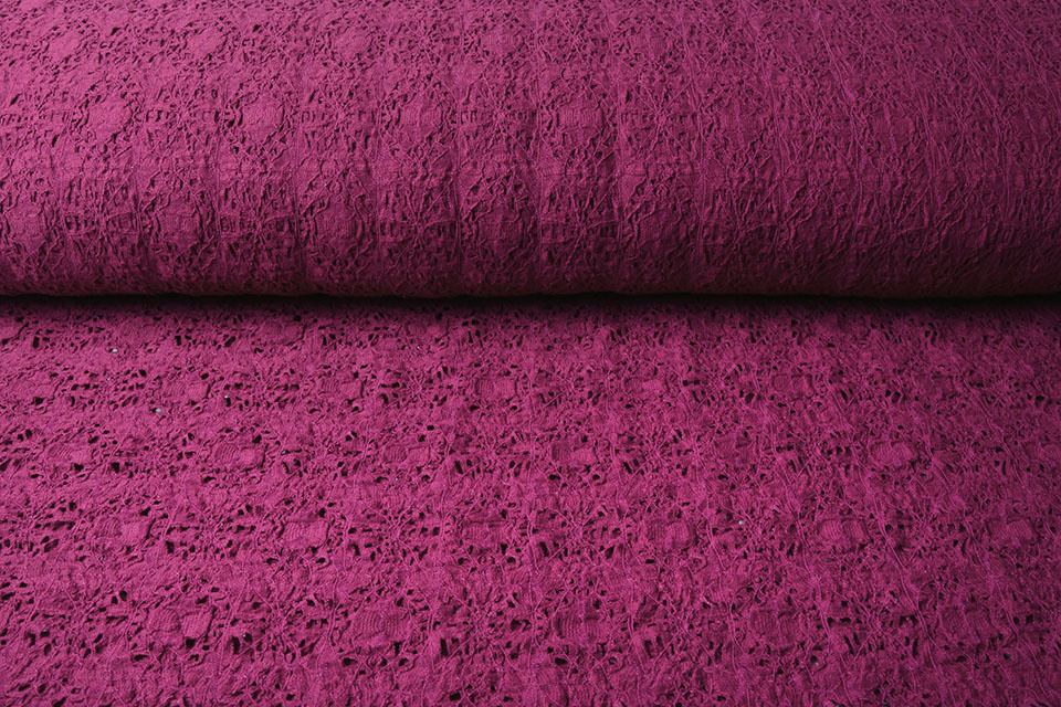 Jersey Gestrickt Alpenveilchen