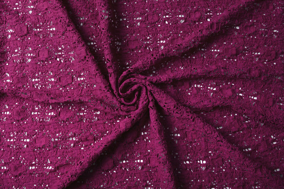 Jersey Gestrickt Alpenveilchen
