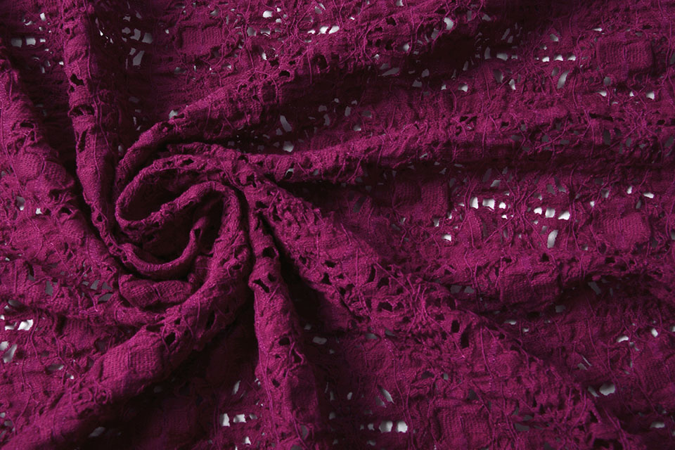 Jersey Gestrickt Alpenveilchen
