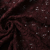 Jersey Crochet Bordeaux