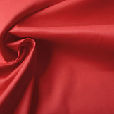 Stretch Poplin Coral Red