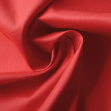 Stretch Poplin Coral Red