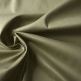 Stretch Poplin Army Groen