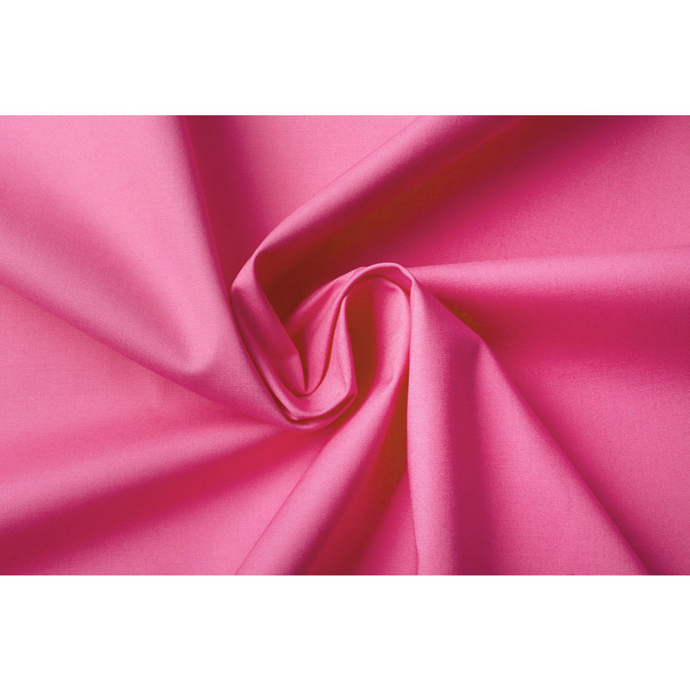 Stretch Popeline Fuchsia YES Fabrics