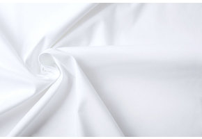 Stretch Poplin White