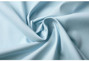 Stretch Poplin Baby Blauw