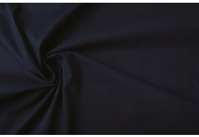 Stretch Poplin Navy Blue
