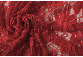 Spitze Blumen Fenna Rot