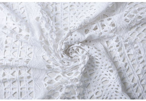 Lace Coarse White