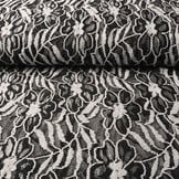 Kant Bloemen Suze Zwart Silver