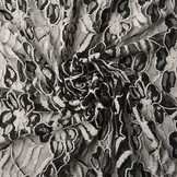 Kant Bloemen Suze Zwart Silver