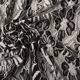 Kant Bloemen Suze Zwart Silver