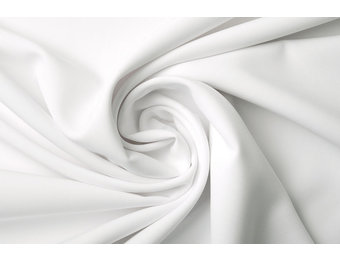 Crepe Stretch White