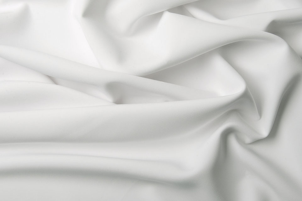 Crepe Stretch White