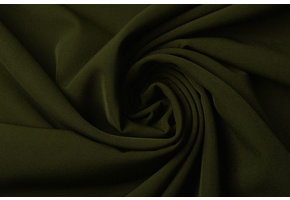 Crepe Stretch Armeegrün