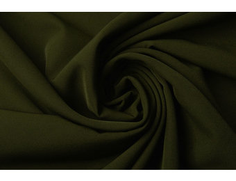 Crepe Stretch Army Green