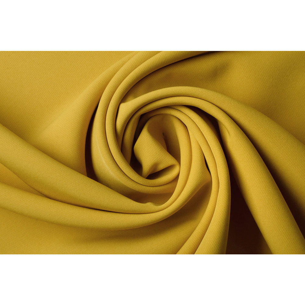 Crepe Stretch Warm Yellow - YES Fabrics