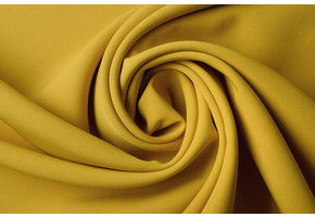 Crepe Stretch Warmes Gelb