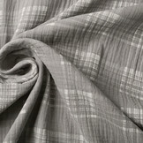 Hydrofiel Stof Ruit Midden  Grijs