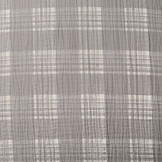 Double Gauze Fabric Check Middle Grey