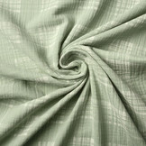 Hydrofiel Stof Ruit Licht Oud Groen