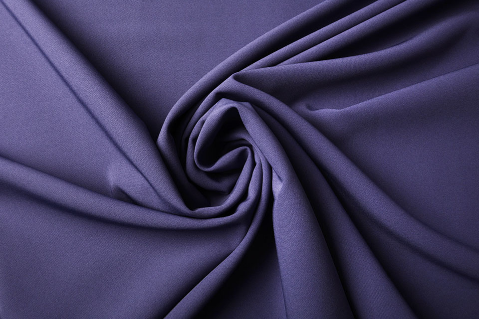 Crepe Stretch Dunkellila