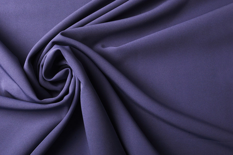 Crepe Stretch Dunkellila