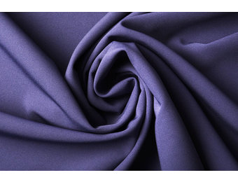 Crepe Stretch Dunkelflieder