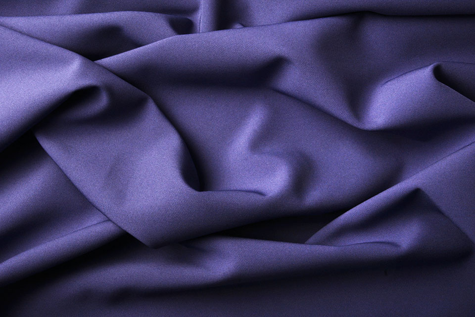 Crepe Stretch Dunkellila