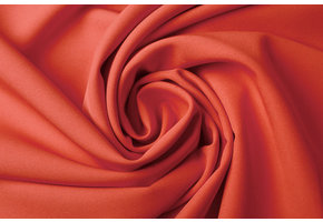 Crepe Stretch Rot Orange