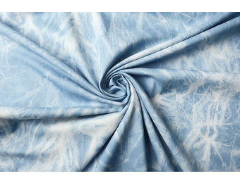 Jeans Tie Dye Hellblau
