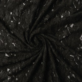 Spitze Blumen Fenna Schwarz