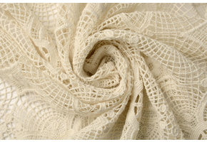 Baumwoll Spitze Veerle Natürlich